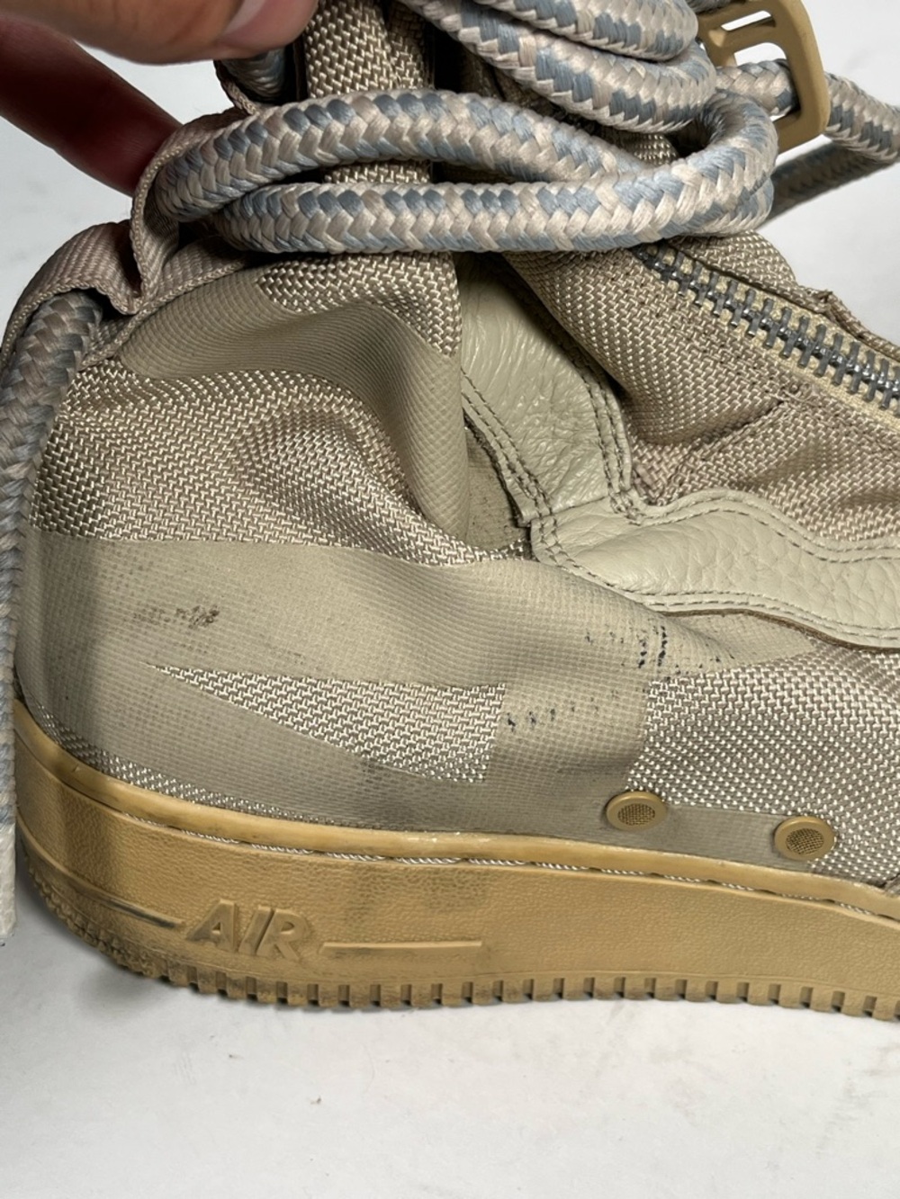 Nike SF Air Force 1 High Rattan Boot Sneakers Men’s Size 10.5 AAT128-200 - Picture 11 of 13